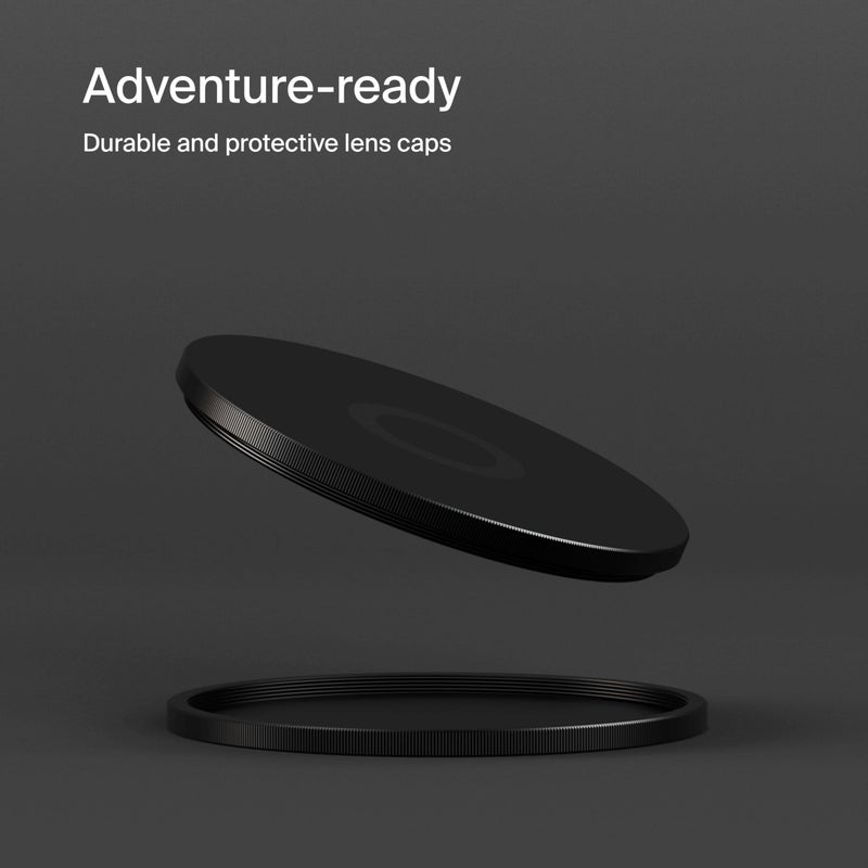 Urth 39mm Metal Lens Filter Caps - Durable Protective Cover for Camera Lens Filters with Precision Fit - Image 2
